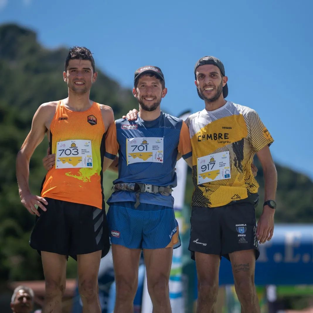 Podio masculino SDS EDP DesafiOSOmiedo 2023