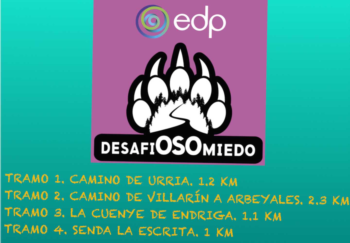 Tramos de sendero recuperados para DesafiOSOmiedo