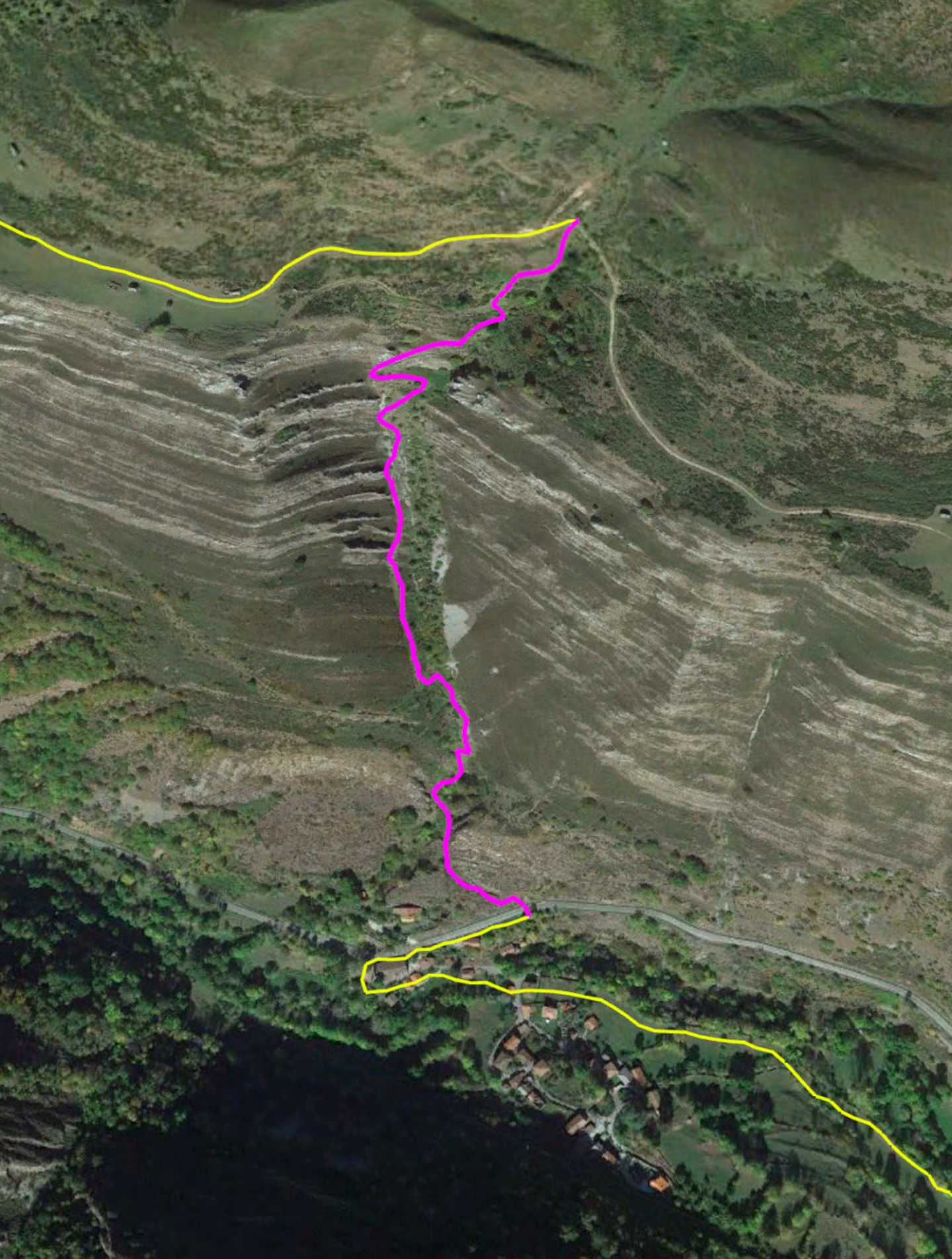 Sendero de la “Cuenye” de Endriga