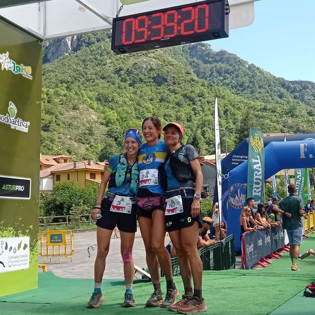 Podio Femenino UTDS EDP DesafiOSOmiedo 2023